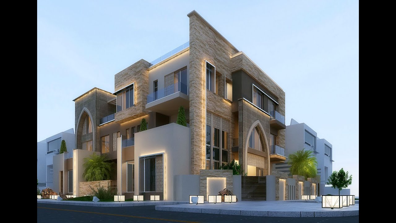 Top 20 House front elevations | house decor | modern bungalows | houses in Kuwait City | 2021