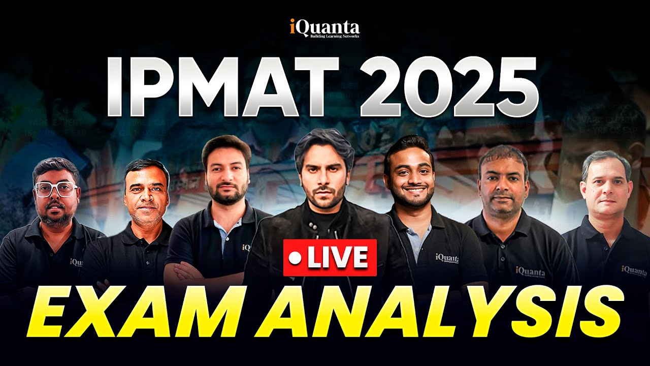IPMAT Indore 2025 Live Paper Analysis | IPMAT Indore 2025 | What will be the Safe Score?