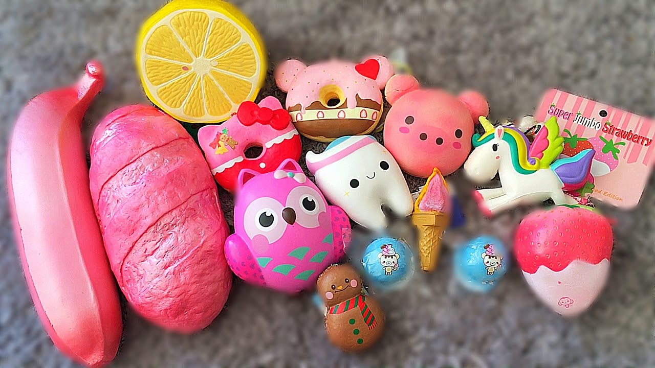 GIANT JUMBO BANANA?!! CreamiiCandy, Absolutehome, and RamensTaco Squishy Package!