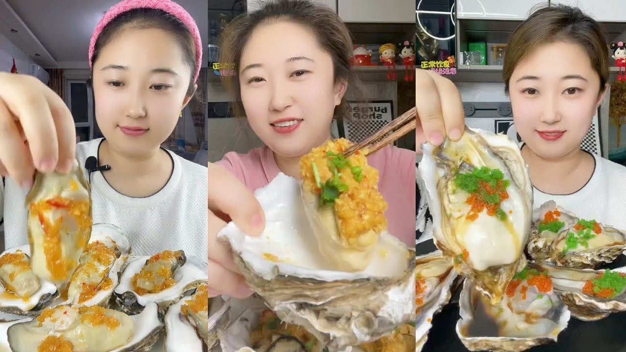 Asmar challenge Eating Seafood 🦞Shrimp 🍤🦐 Crap 🐙🦑 Squid (1Mukbang)#lopster #mukbang #oysters #salmon