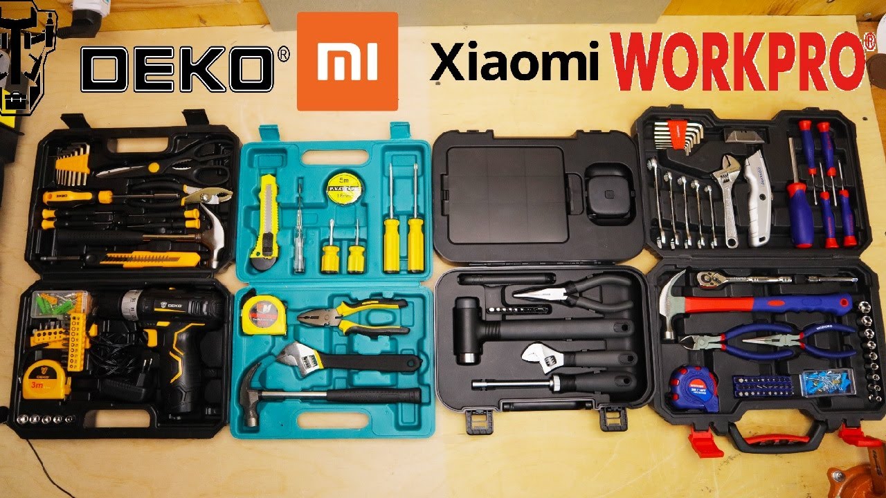 Xiaomi Deko WorkPro ДЕРЬМОВЫЙ набор инструмента для ДОМА. Обзор ДЕШЕВЫХ инструментов из КИТАЯ.