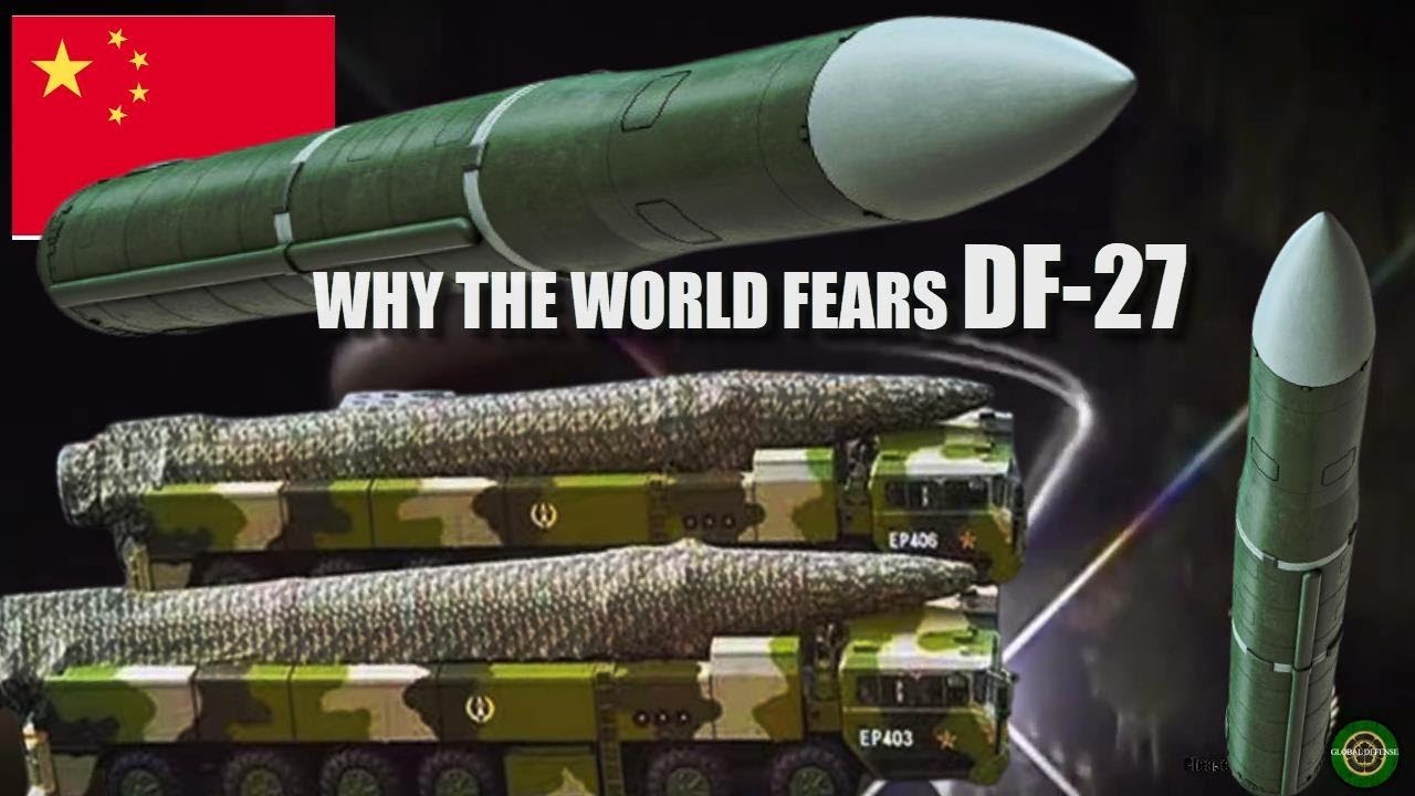 Гиперзвуковая ракета DF-27 Китая: объяснение за 8 минут.