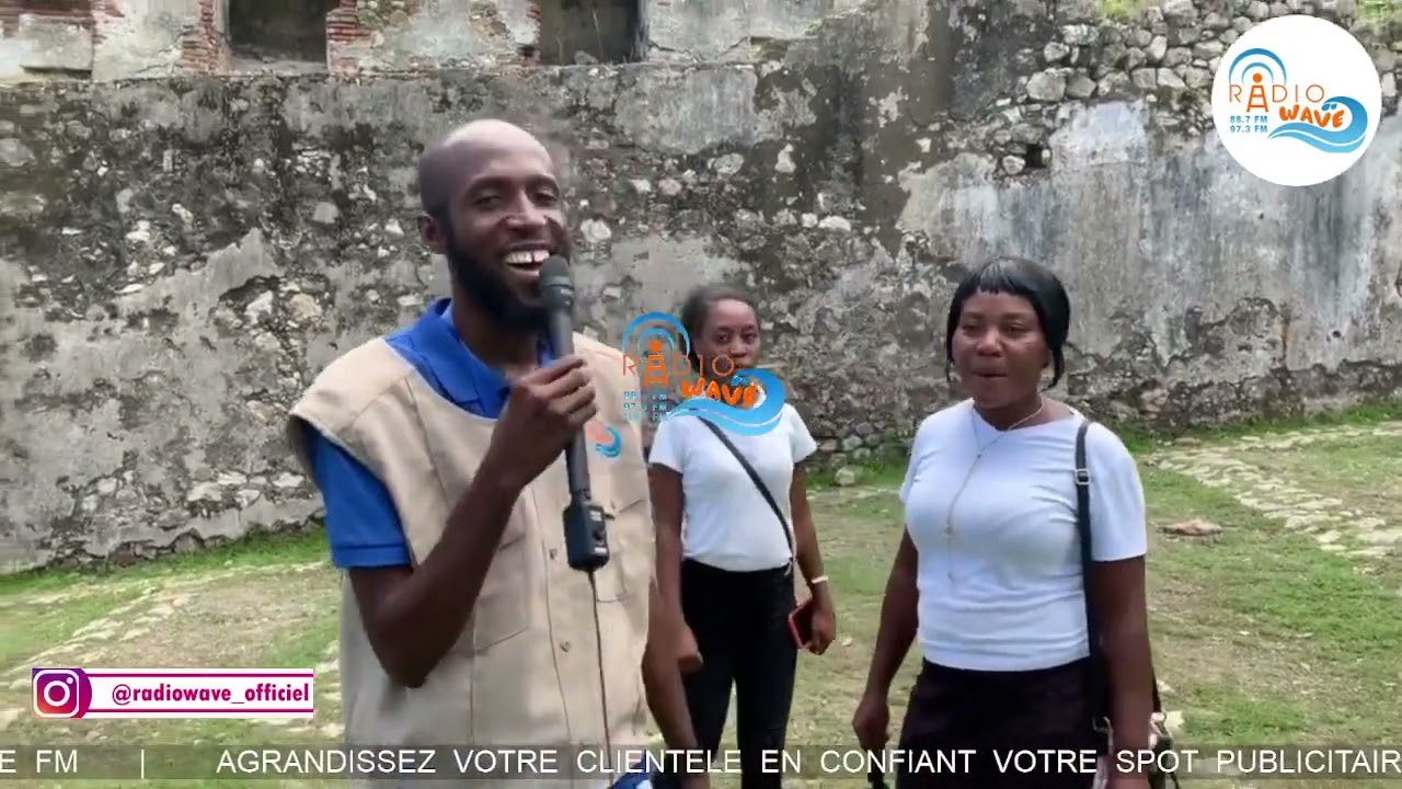 Visite guidée du Palais Sans-Souci à Milot, département du Nord en Haïti
