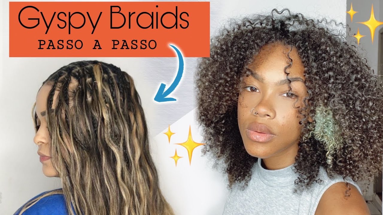 Como fazer GYSPY BRAIDS✨ Passo a Passo