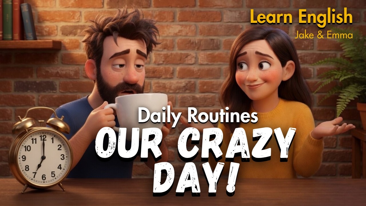 Learn English: Daily Routines &mdash; Episode 1