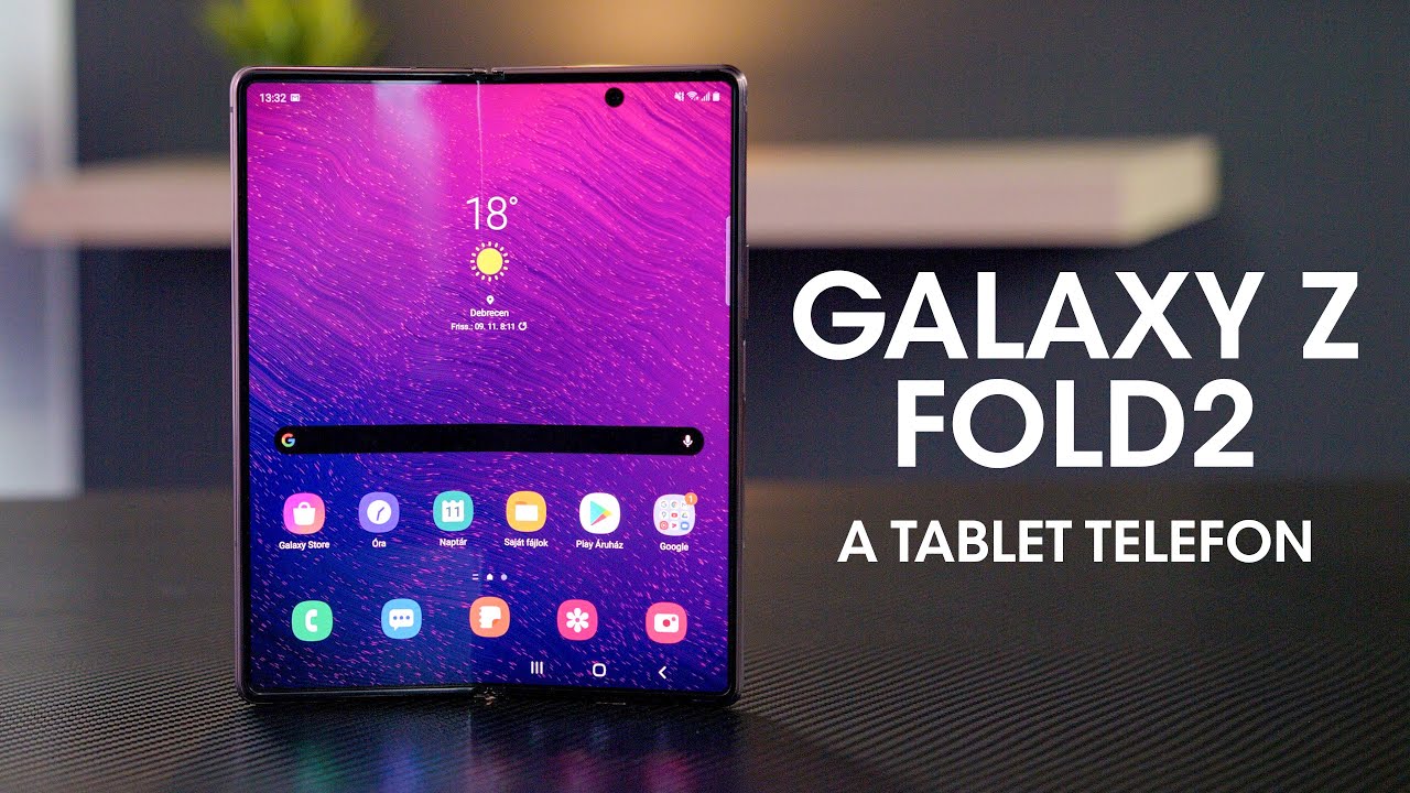 A Samsung víziója a telefonok jövőjéről | Samsung Galaxy Z Fold2 teszt