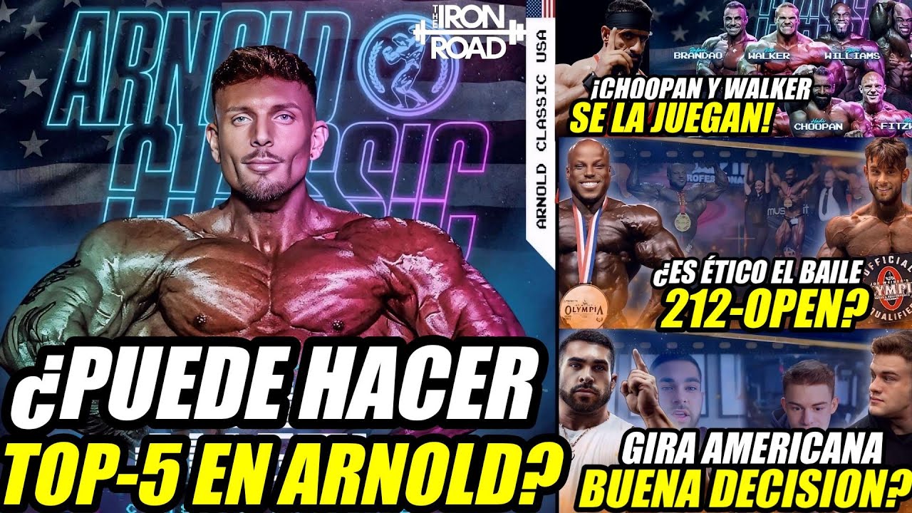THE IRON ROAD| ¡Kim Angel DIRECTO AL ARNOLD! ¿Será TOP-5?. Pradells y la GIRA AMERICANA. OPEN O 212