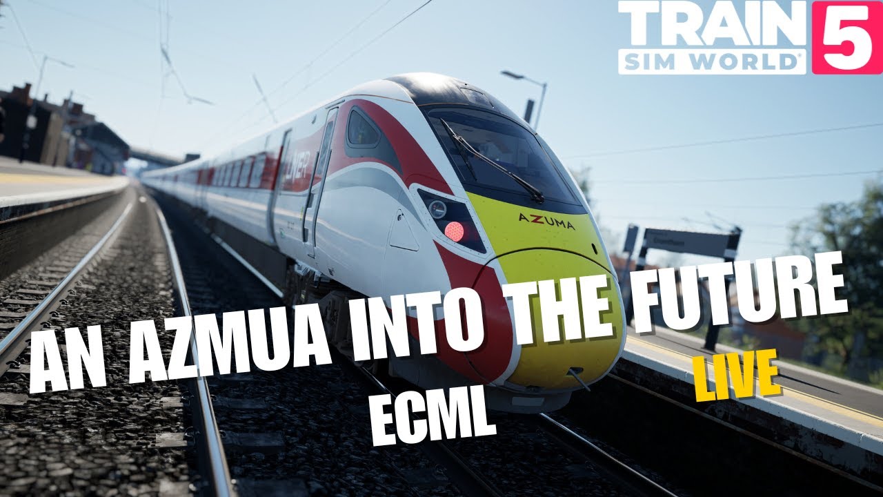 Live! Driving the Class 801 Azuma on the East Coast Main Line | Train Sim World 5