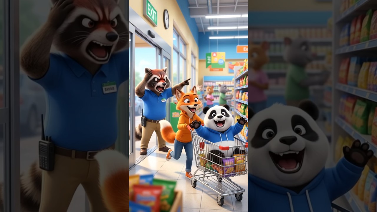 🛒 Pando Destroyed the Supermarket! 😂 | Pando & Foxy Ep. 7 | The AI Wire