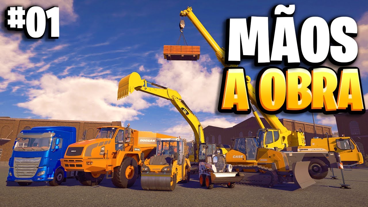 MÃOS A OBRAS - CONSTRUCTION SIMULATOR 2022 #01