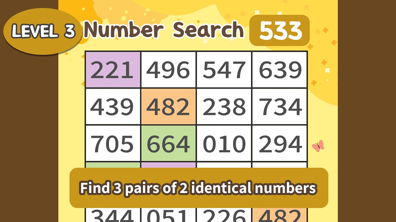 This Game Will Revive Your Memory!  3-533