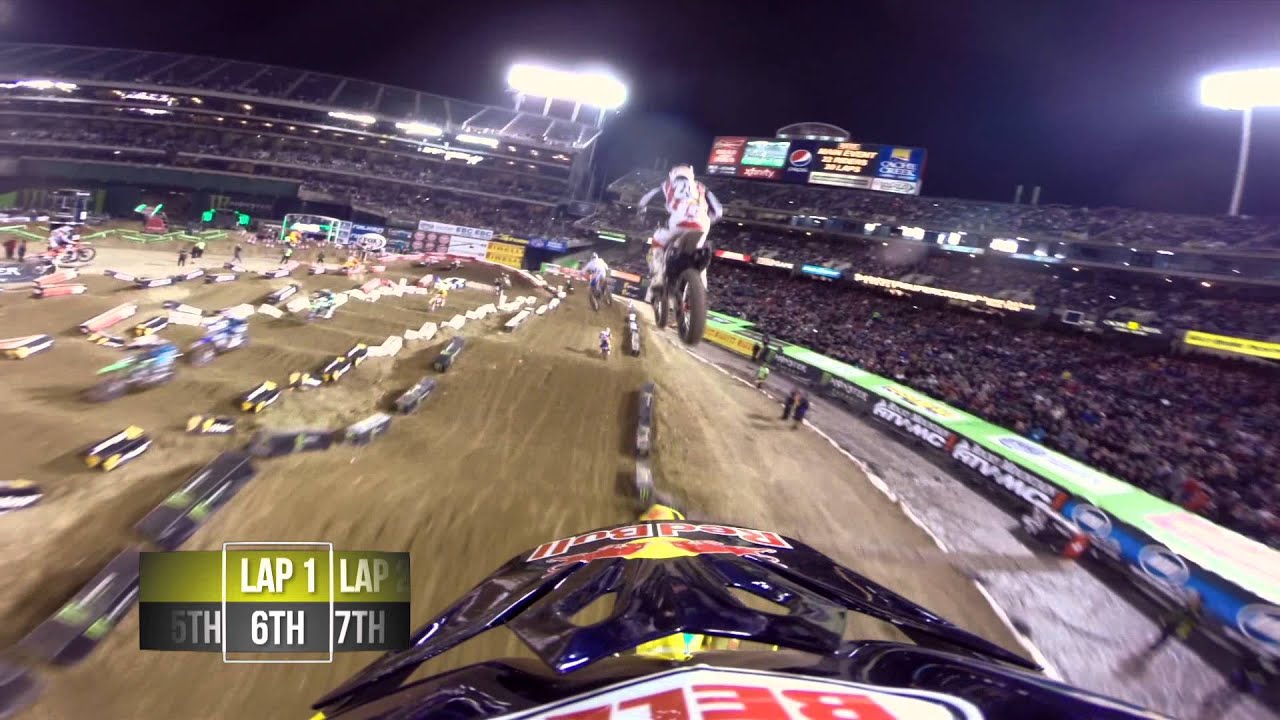 GoPro HD: James Stewart Main Event 2014 Monster Energy Supercross from Oakland