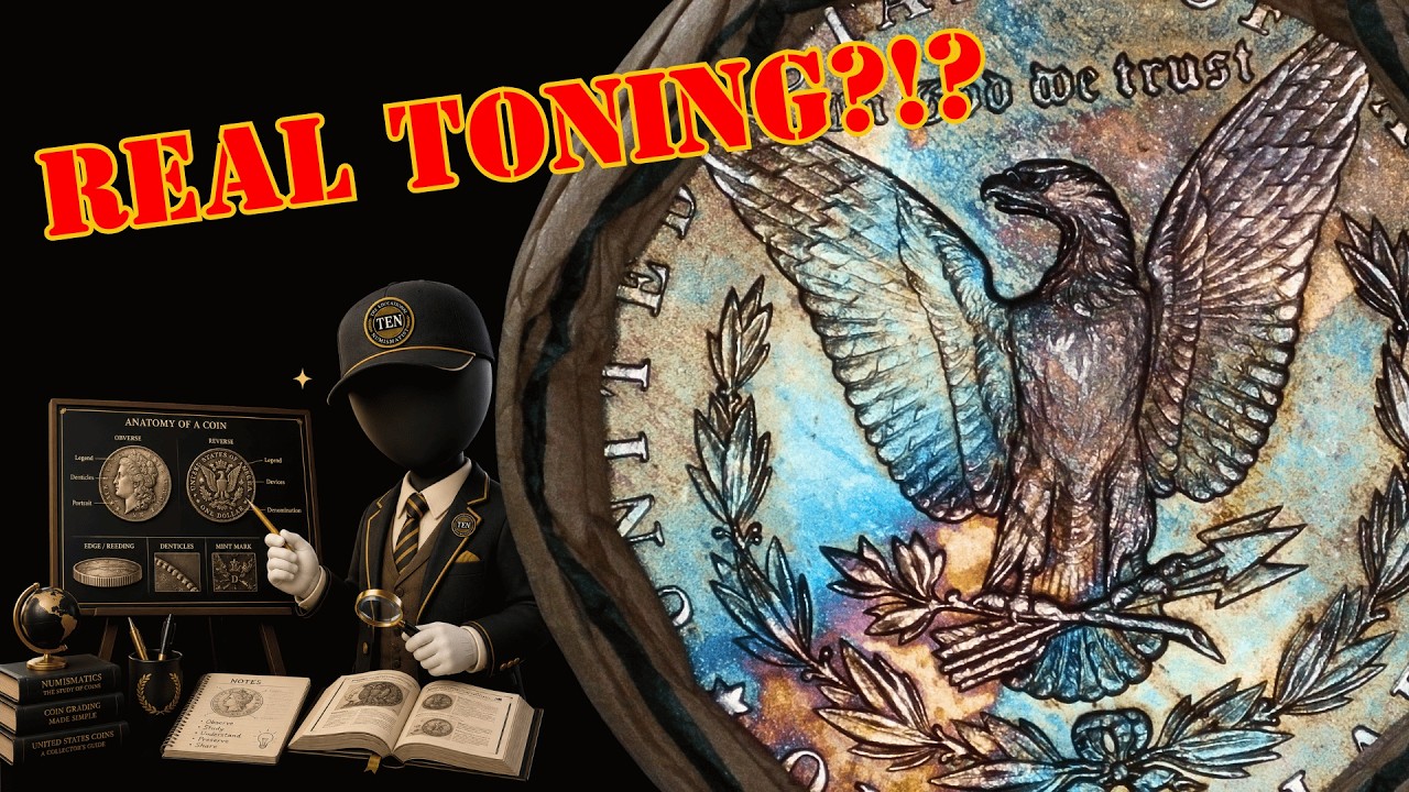 Toned Morgan Dollar Roll Ender &ndash; Natural&hellip; or NOT?