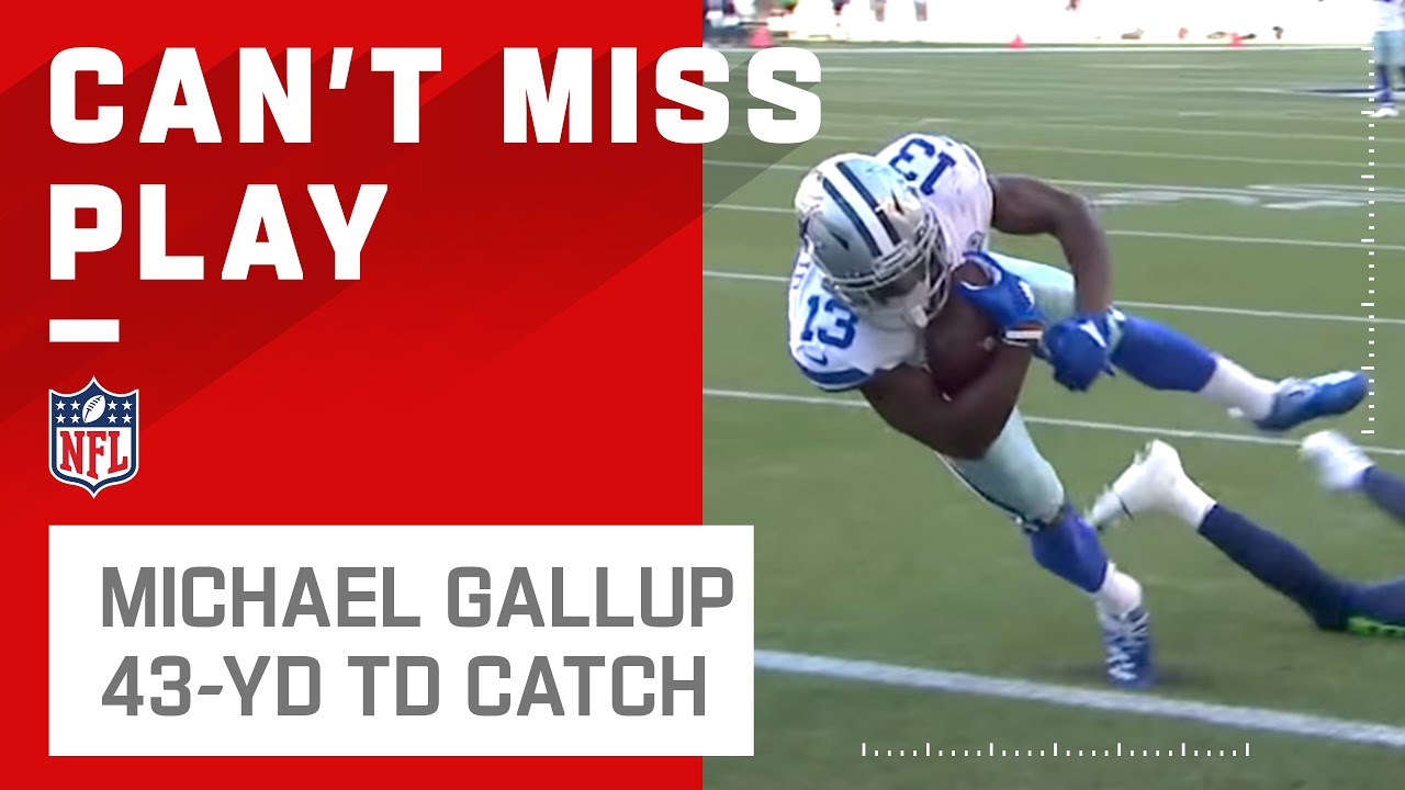 Dak Sends Some Air Mail to Michael Gallup for a TD!
