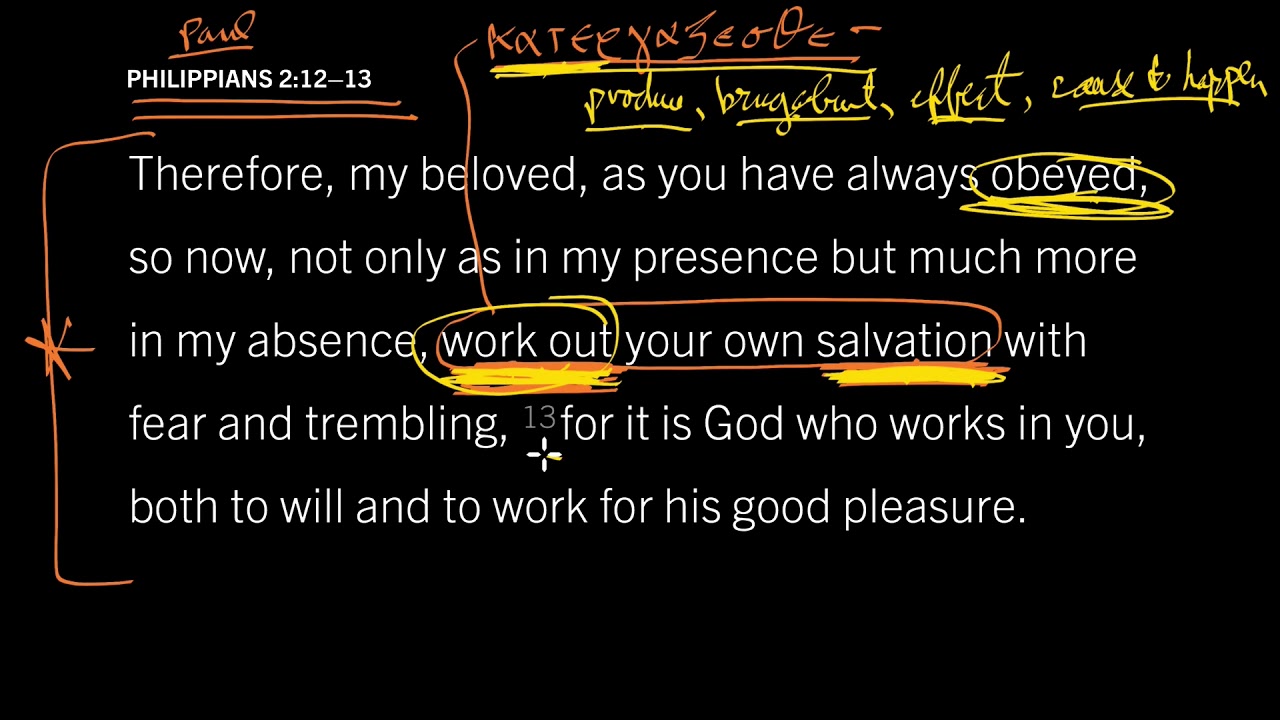 How Obedient Christians ‘Produce’ Salvation: Philippians 2:12–13, Part 4