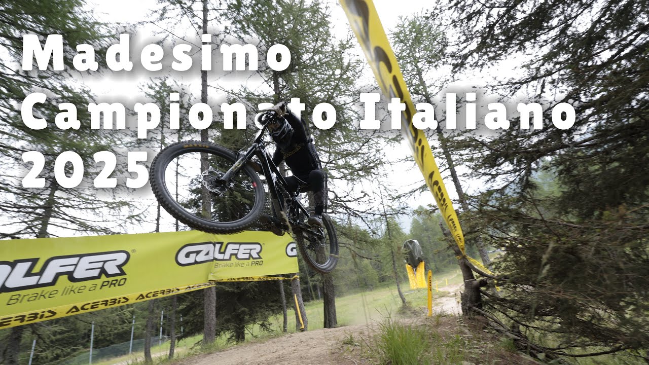 Madesimo Campionato Italiano Downhill 2025 Track Preview & Video Gara