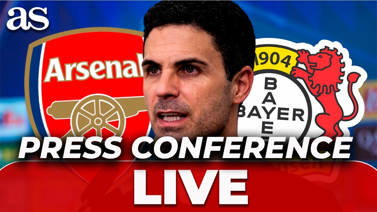 LIVE: MIKEL ARTETA press conference ahead of ARSENAL vs BAYER LEVERKUSEN | CHAMPIONS LEAGUE