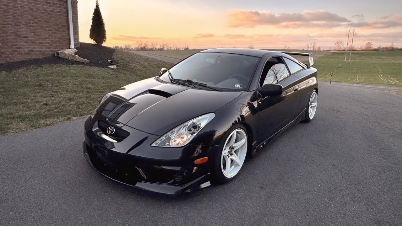 The BEST Aftermarket Headlights for the Toyota Celica? + Hood Scoop