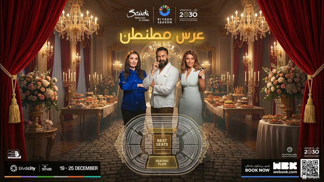 تذاكر عرس مطنطن: كيف تحصل على أفضل المقاعد في موسم الرياض؟