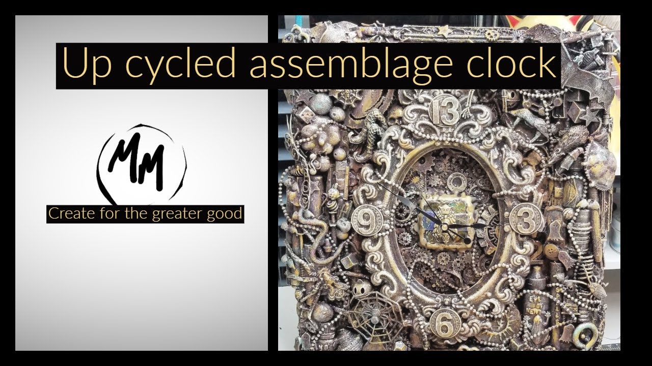 Upcycling Junk Clock