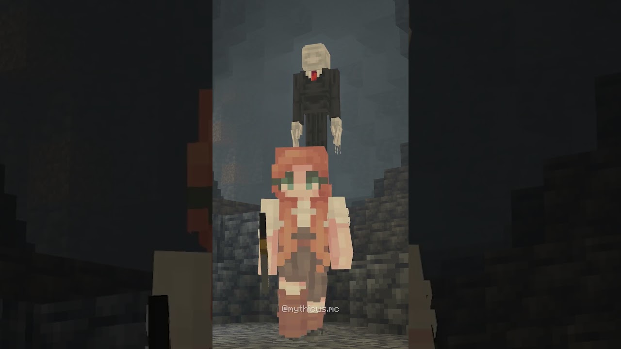 Horror Add-On! #Minecraft #horror #addons ⁠⁠# mythicus #survival #creepy #bedrock #fyp