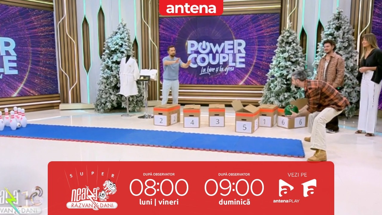 Concursul Power Couple. La bine și la premii! Ce a câștigat Claudiu