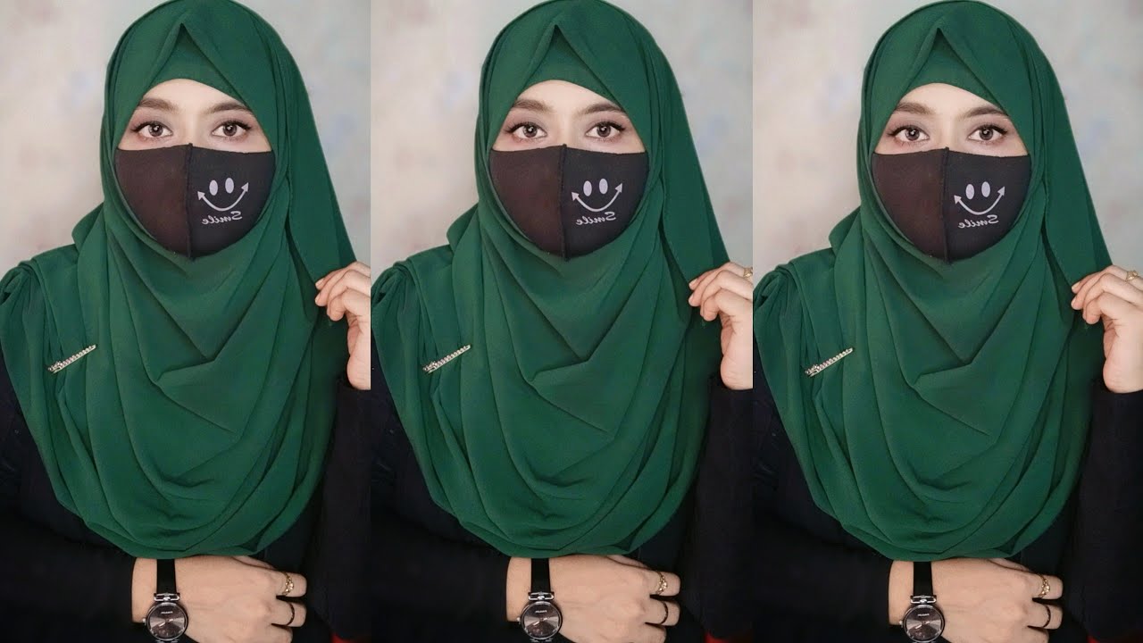 Hijab Tutorial Without Inner Cap | Simple And Easy Hijab Styles For Everyday | Scarf Hijab Style |