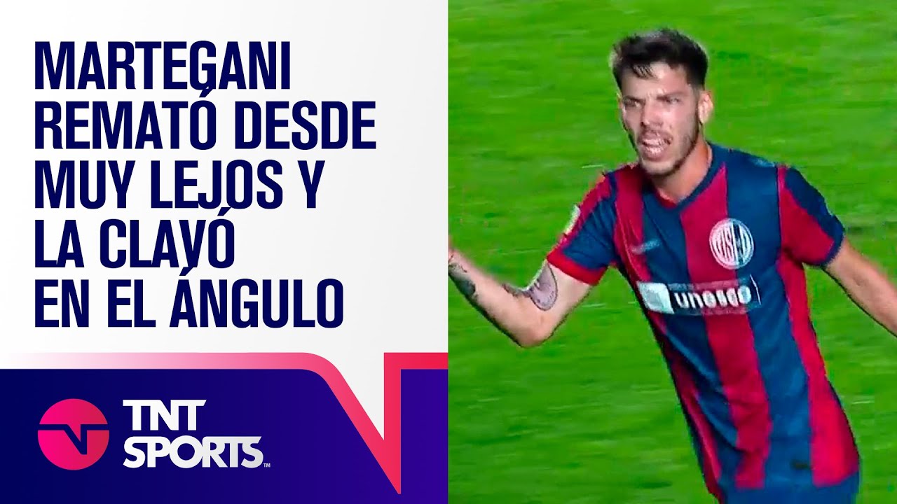 ¡GOLAZO de MARTEGANI! Apuntó y la clavó al ÁNGULO para que empate EL CICLÓN ⚽🔥