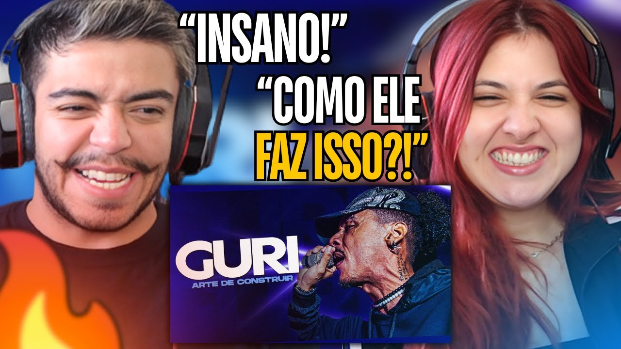 GURI 2024, a arte de construir rima! REACT EM CASAL
