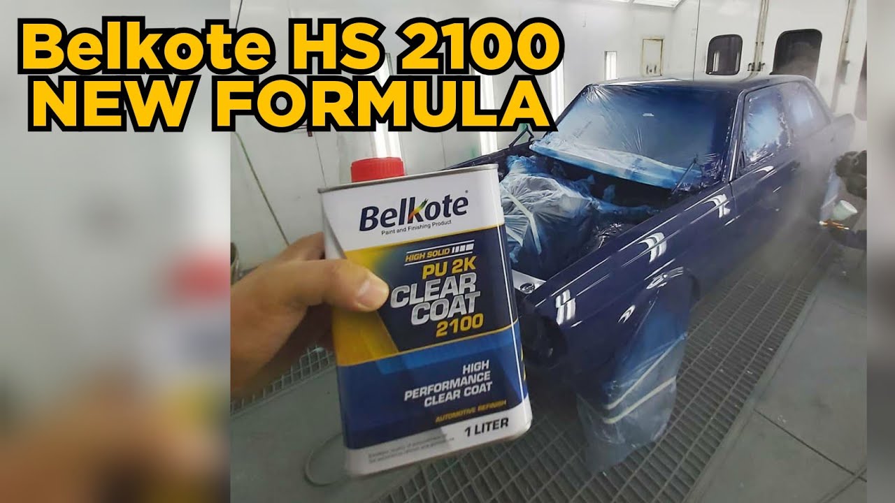 CLEARCOAT BELKOTE HS 2100 NEW FORMULA 2021