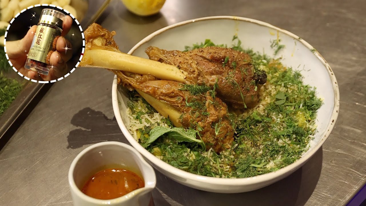 绿到发金的羊肉富贵饭，100元1g