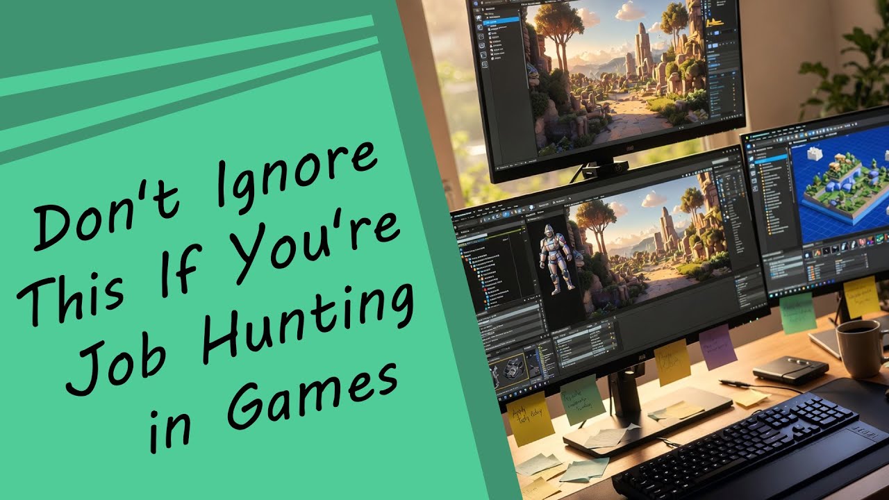 Don`t ignore this, if you are Job Hunting in Games