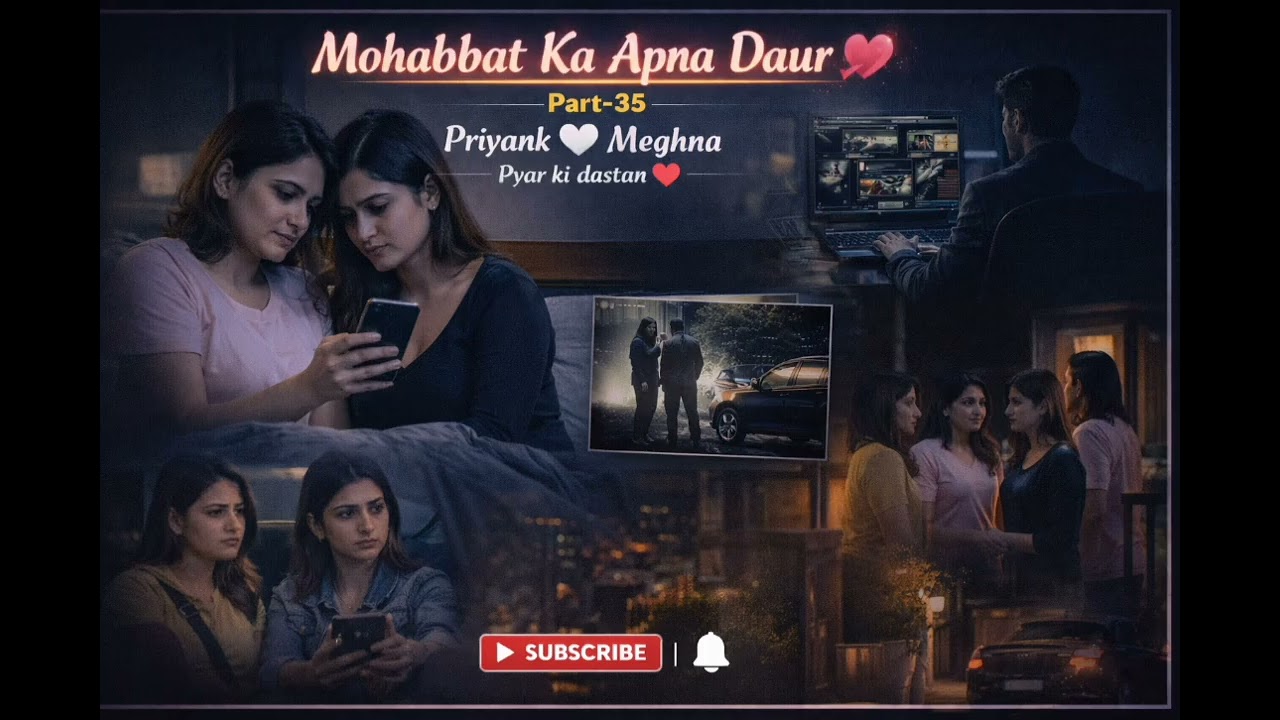 Mohabbat Ka Apna Daur 💕// Part-35//Priyank 🤍 Meghna//#gllovestory #newstory