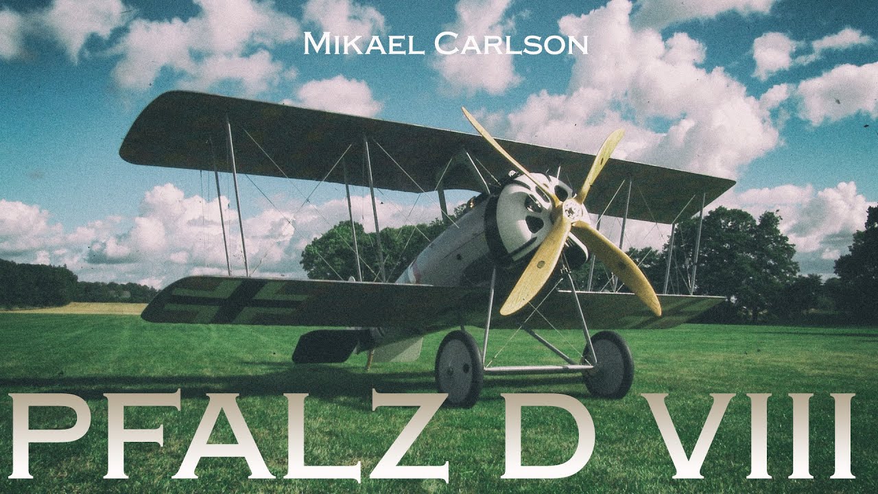 Mikael Carlson Pfalz D VIII. Short filmversion. Jesper Rådegård Aviation Video