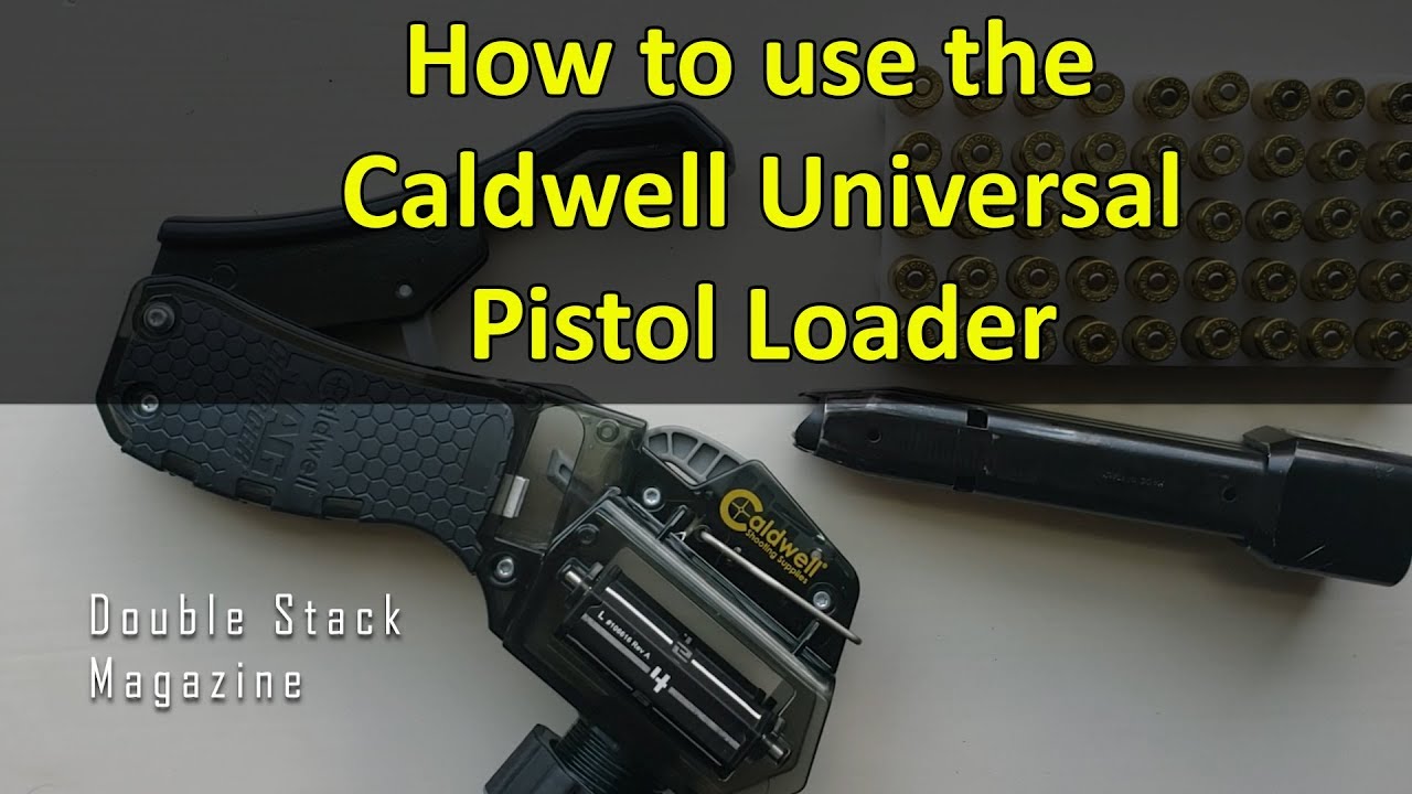 How to use the Caldwell Universal Pistol loader | by Gabby Franco