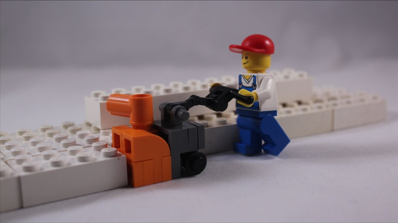LEGO Tutorial: How to Build a Snow Blower