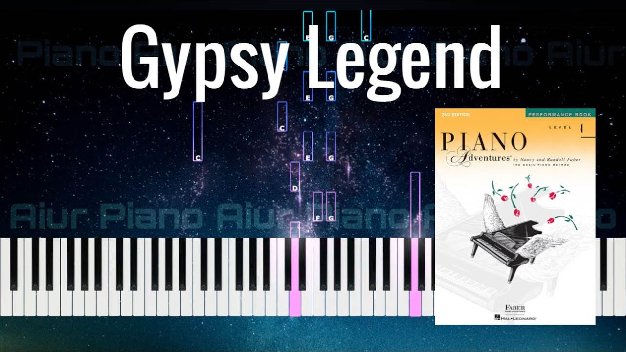 Gypsy Legend | Piano Adventures Level 4 Performance Book
