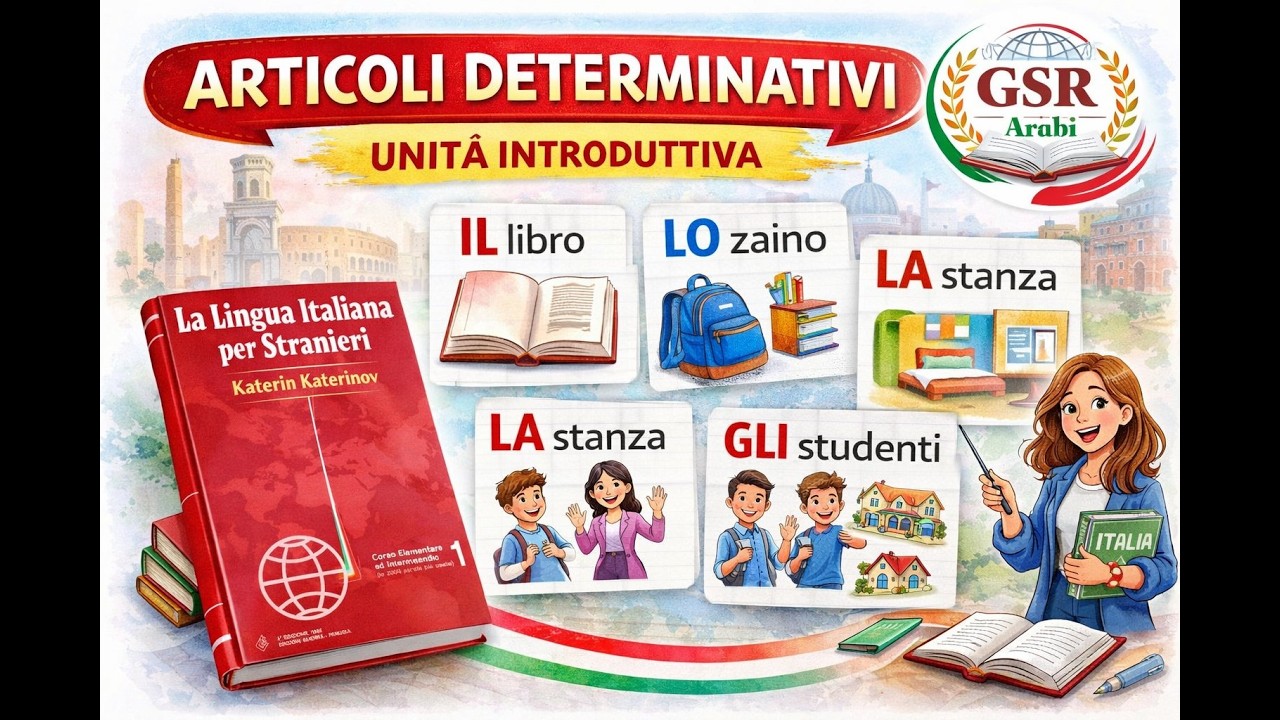 8- Articoli Determinativi – Unità Introduttiva