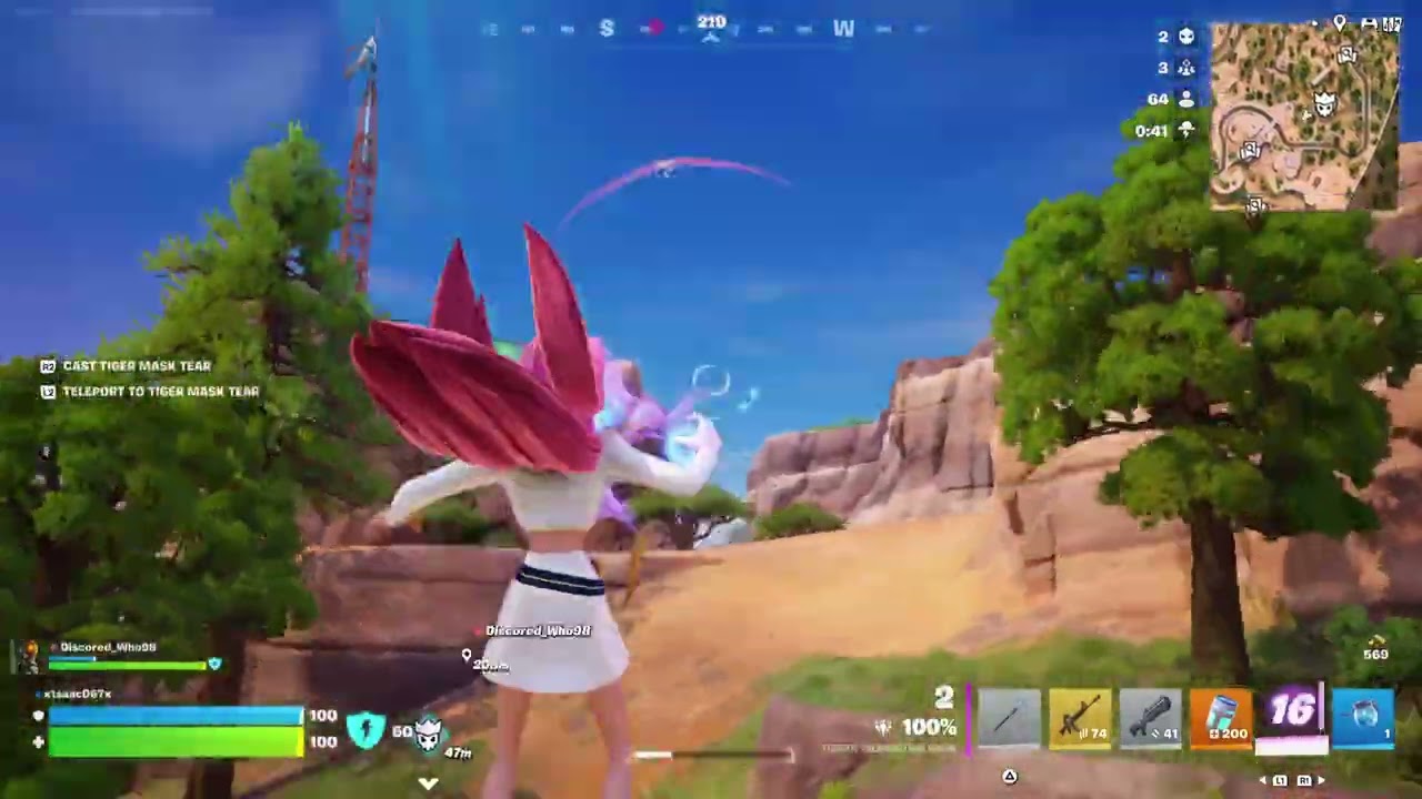 I love Messing around in fortnite.