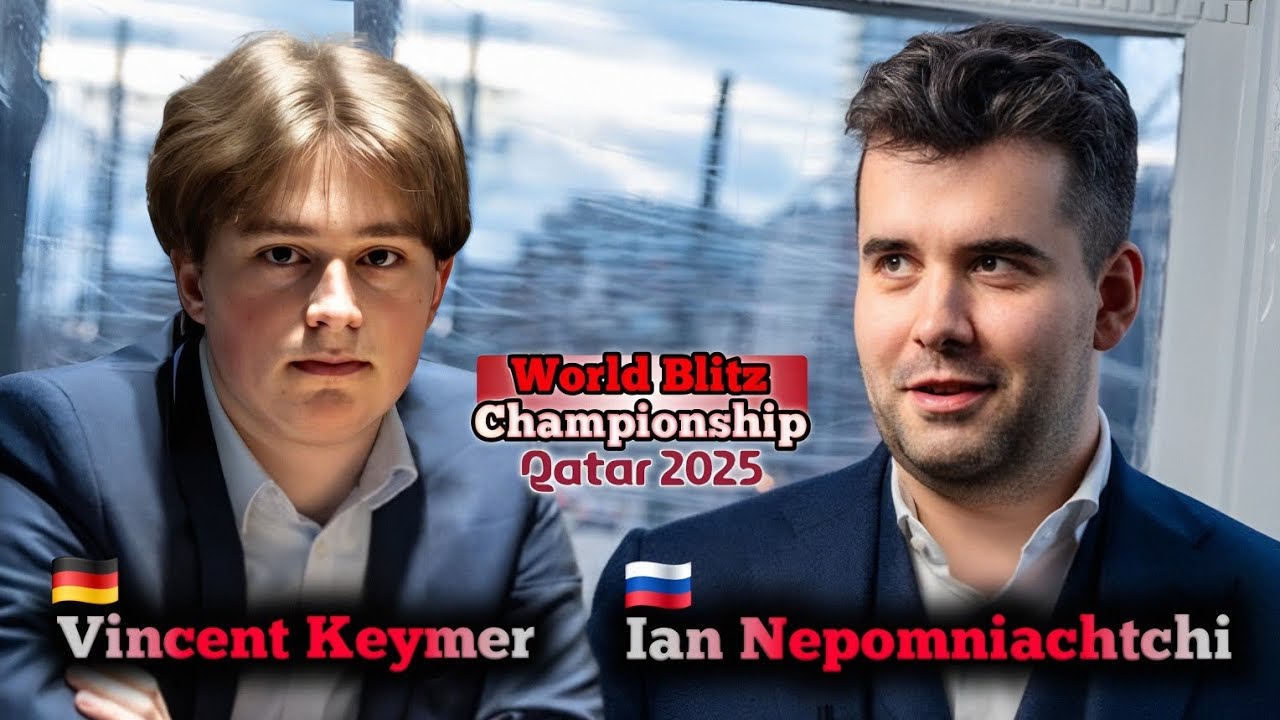 Vincent Keymer vs Ian Nepomniachtchi | FIDE World Blitz 2025 | Round 18