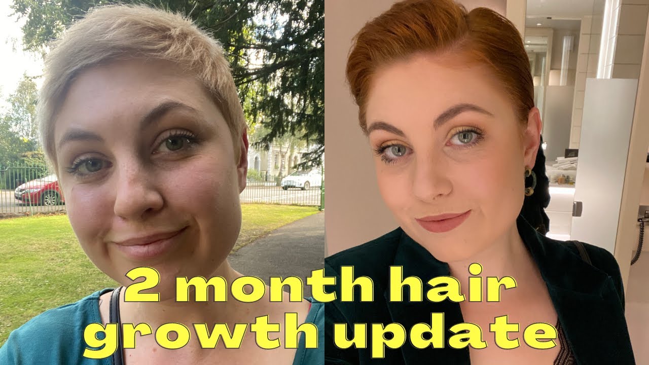 Pixie Cut Hair Growth Update Month 2 - Tips, Tricks and Products I Have Been Using