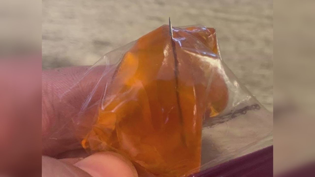 Needle in Trick-or-Treat Candy