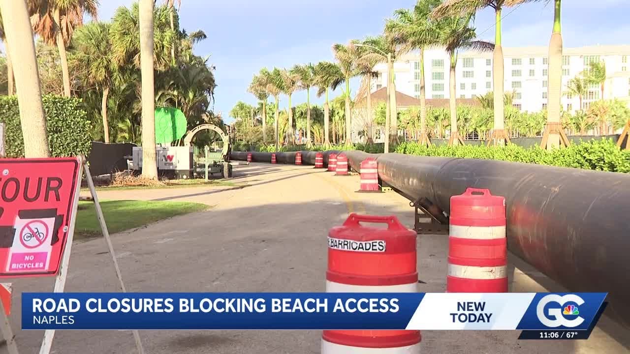 Naples Beach closures could disrupt your plans