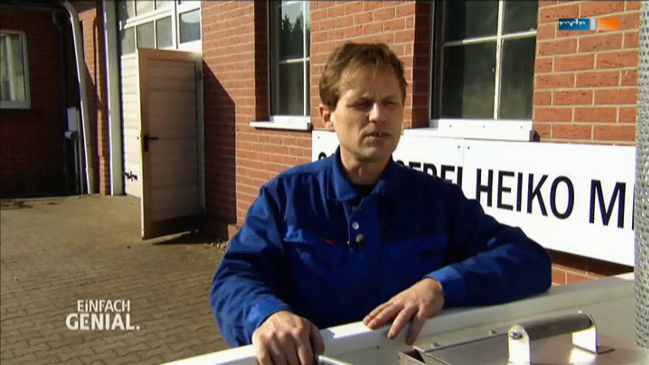 Holzbeheizte Gartenbadewanne - Schlosserei Meyer (Einfach Genial 22.03.2016)