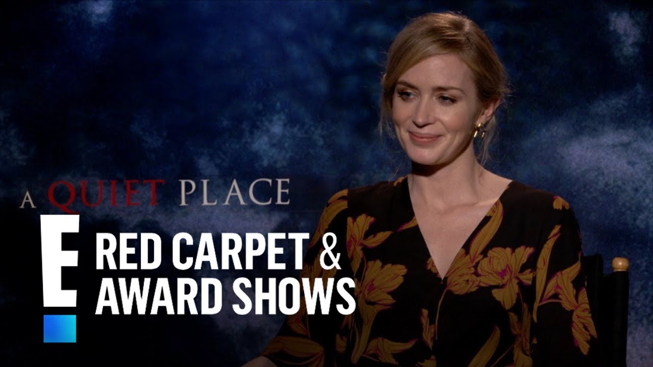 Emily Blunt Gushes Over Working With Hubby John Krasinski | E! Red Carpet & Award Shows