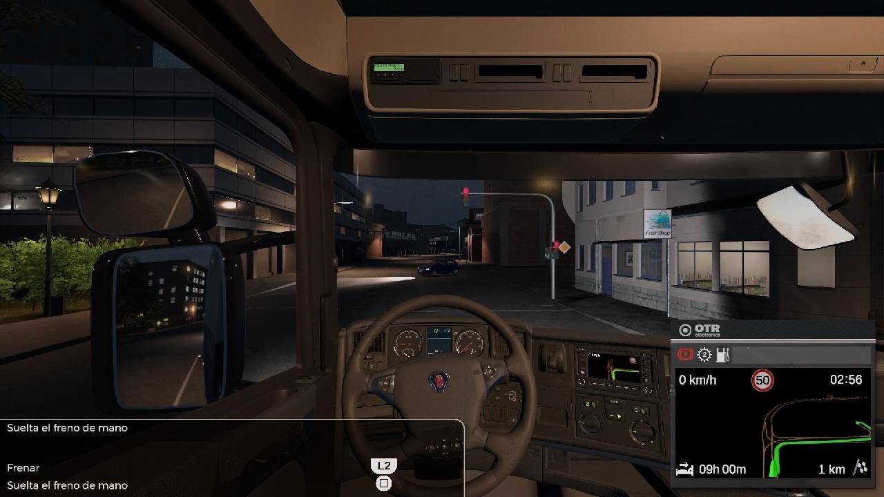 ON THE ROAD - The Truck Simulator Gameplay no Ps5