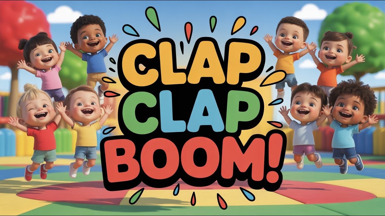 CLAP CLAP BOOM! 💥 Funny Baby Dance Song | High Energy Workout for Kids | 🎵 Best Dance Song 2026