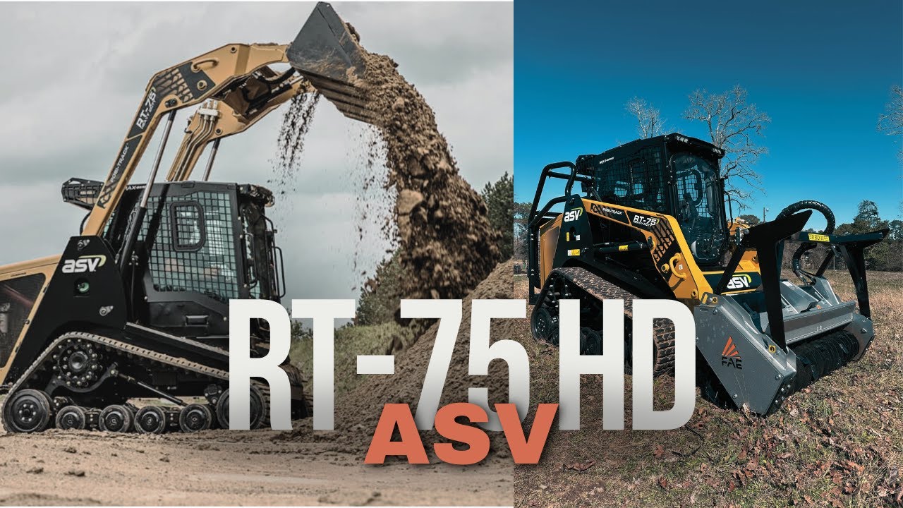 ASV RT-75 HD COMPACT TRACK LOADER