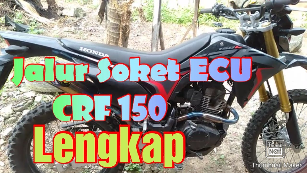 Jalur Soket ECU di Motor CRF 150