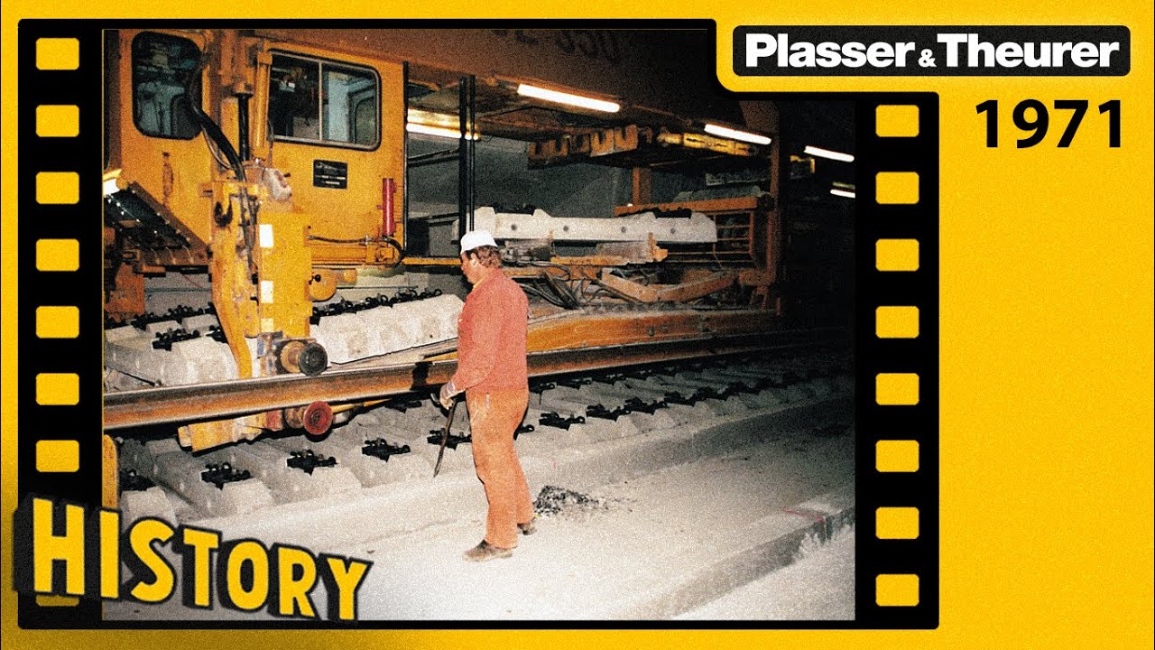 P&T History - SUZ 350 Gleis-Schnellbauzug